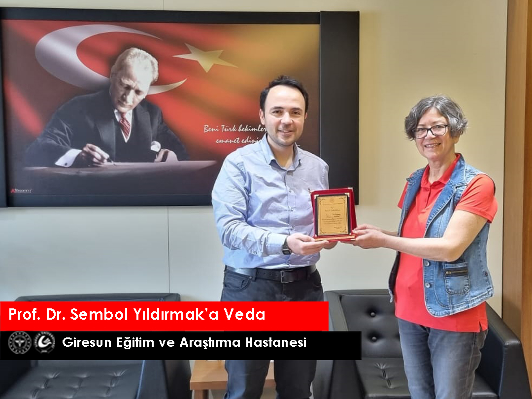 Prof. Dr. Sembol Yıldırmak’a Veda