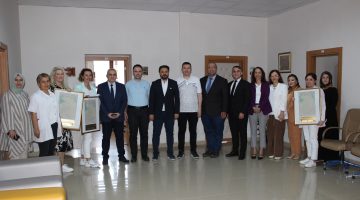 Giresun’da Bebek Dostu Hastane Unvanı Alan Hastanelere Plaket Verildi