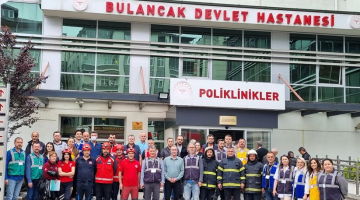 Bulancak Devlet Hastanesi’nde Afet ve Acil Durum Tatbikatı Yapıldı