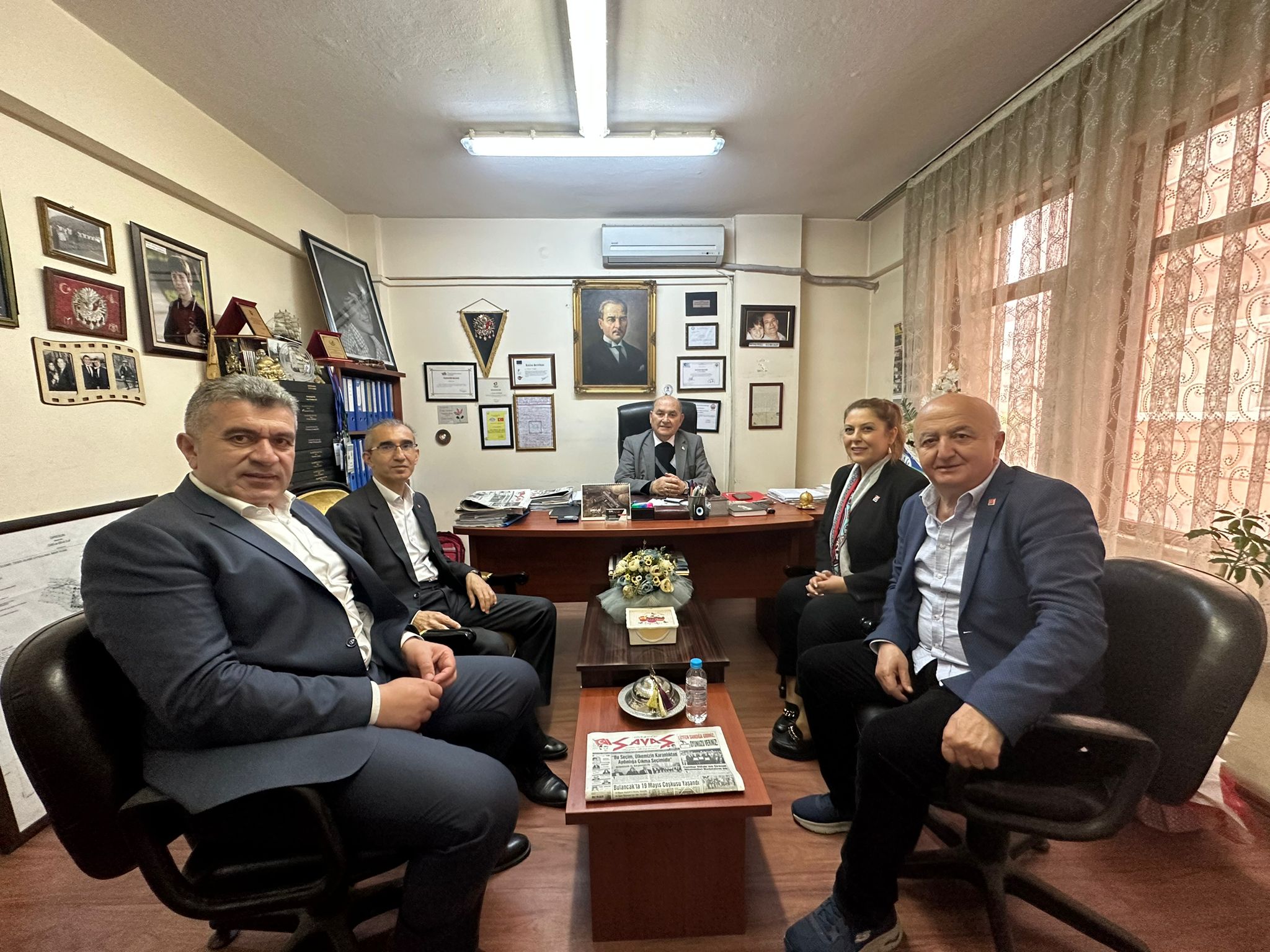 MİLLETVEKİLİ GEZMİŞ’TEN GAZETEMİZE ZİYARET