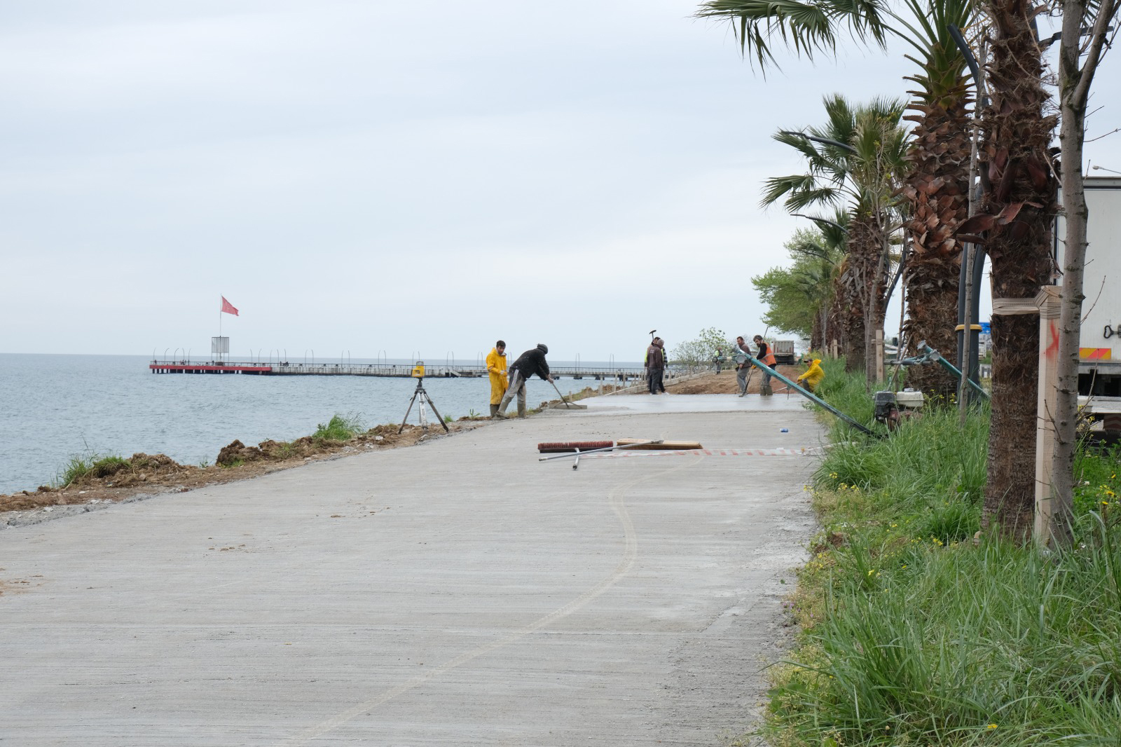 Bulancak’ta Akıncı Park ve Bisiklet Yolunda işler hızlandı