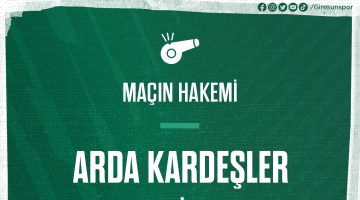 Trabzonspor Maçını Hakem Kardeşler Yönetecek