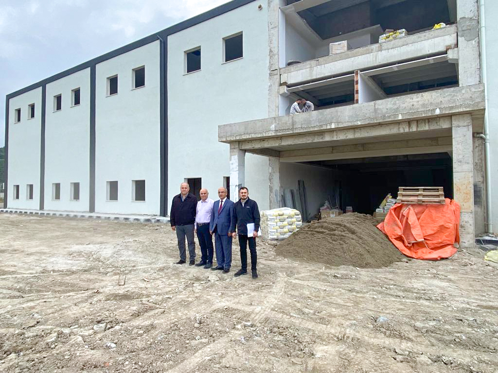 TEKNOPARK İnşaatında İncelemeler Sürüyor