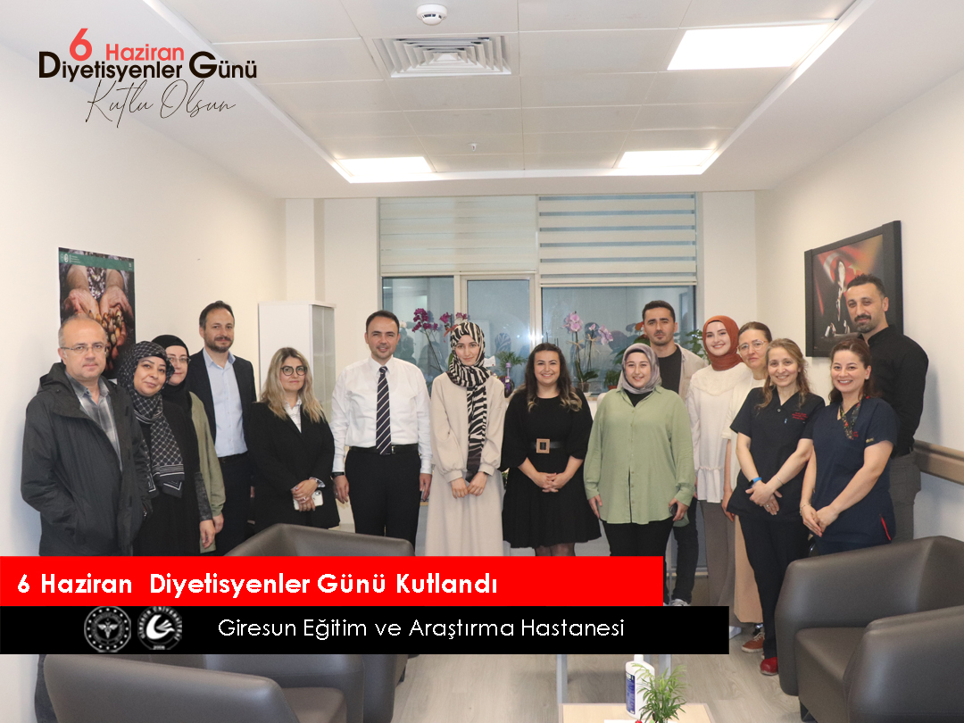 Eğitim ve Araştırma Hastanesi’nde Diyetisyenler Günü Kutlandı
