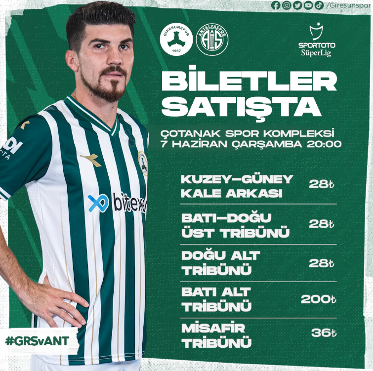 Antalyaspor Maçının Biletleri Satışta