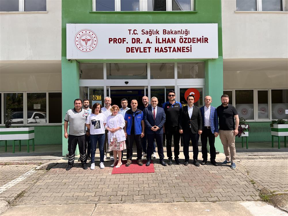 Giresun Devlet Hastanesi’nde Afet Farkındalık Eğitimi Verildi