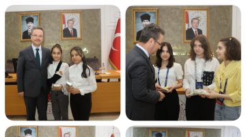 Vali Ünlü, TÜBİTAK Projeleri Ödül Törenine Katıldı