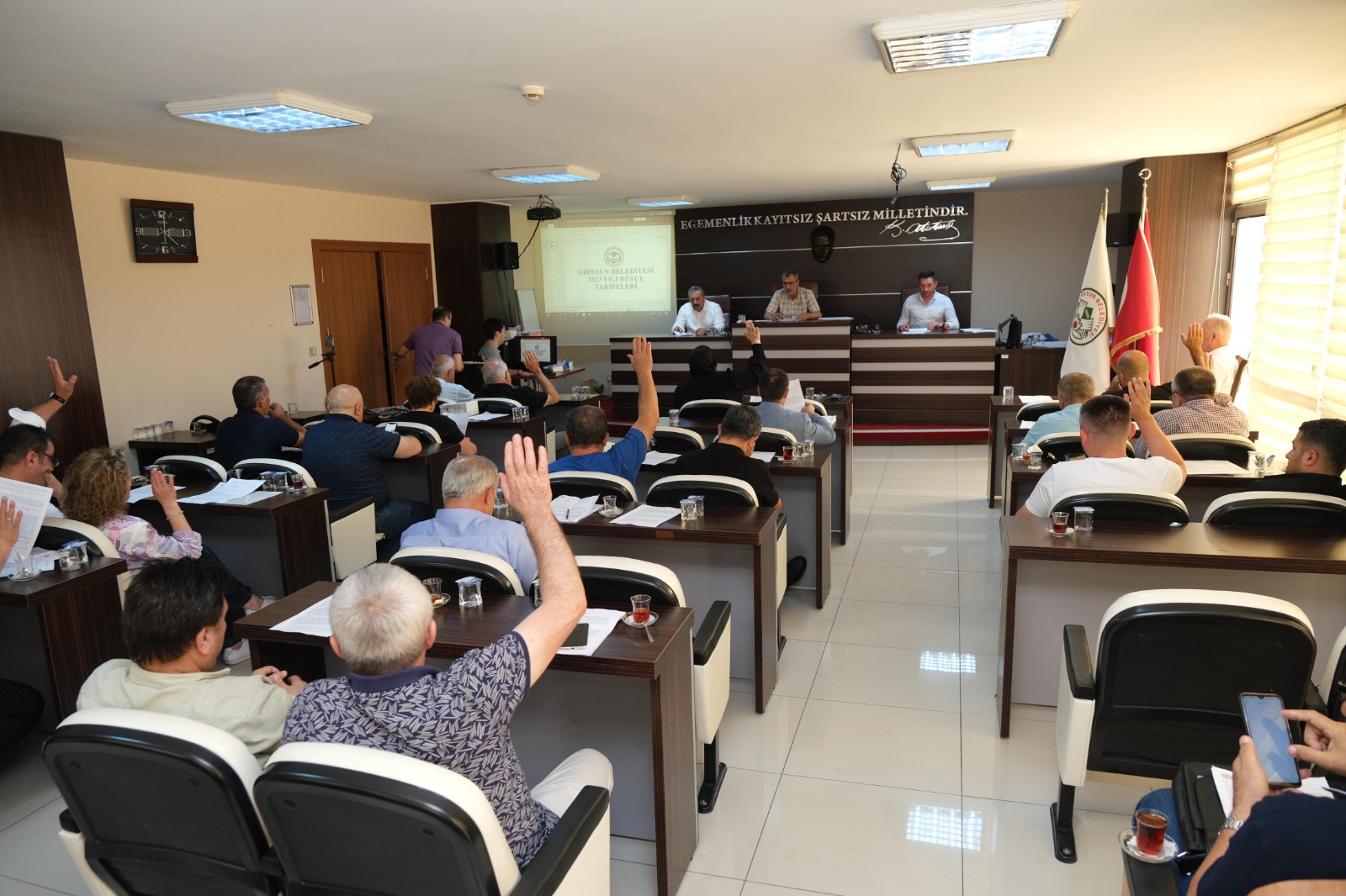 Giresun Belediye Meclisi Toplandı