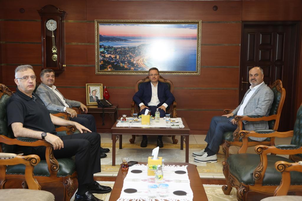 Başkanlardan Vali Ünlü’ye Ziyaret