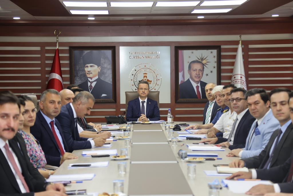 Vali Ünlü Başkanlığında Bir Dizi Toplantı Gerçekleştirildi