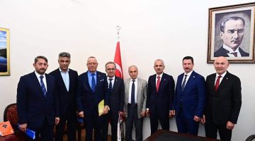 Milletvekili Konal’dan, Ulaştırma Bakanı Uraloğlu’na Ziyaret