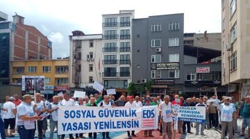 Emekli Dayanışma Sendikası Giresun Bölge Temsilciliği; “ZAMLARLA YARATTIĞINIZ ADALETSİZLİĞİ KABUL ETMİYORUZ”