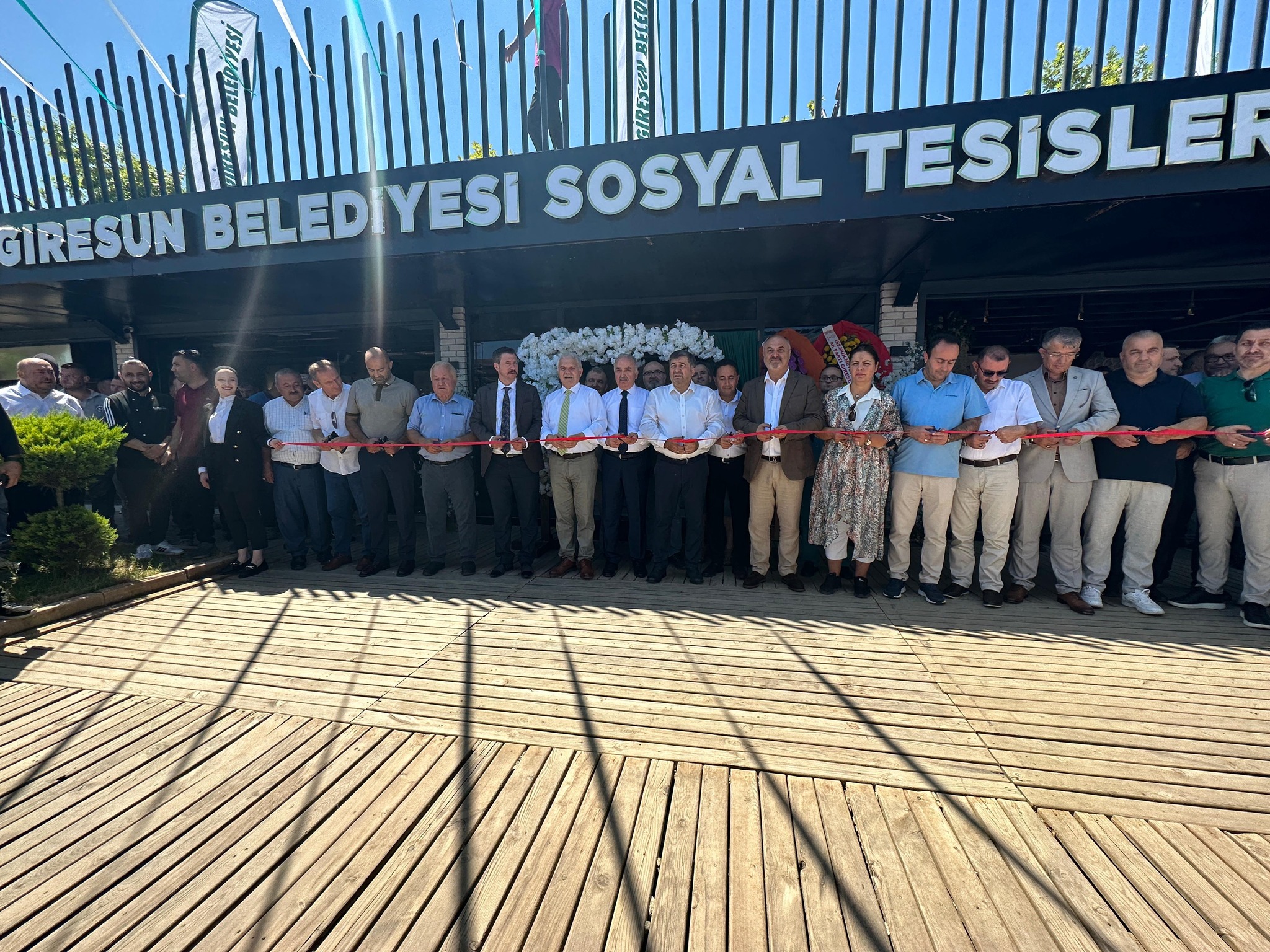 Plajlar Bölgesinde Yer Alan Belediye Sosyal Tesisinin Açılışı Yapıldı
