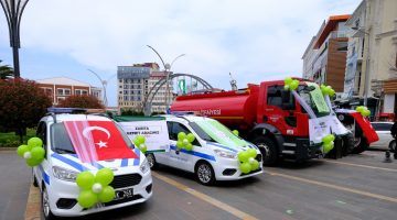 Belediye Araç Filosuna Bugünkü Değeri 102 Milyon TL Olan 27 Araç Dahil Edildi