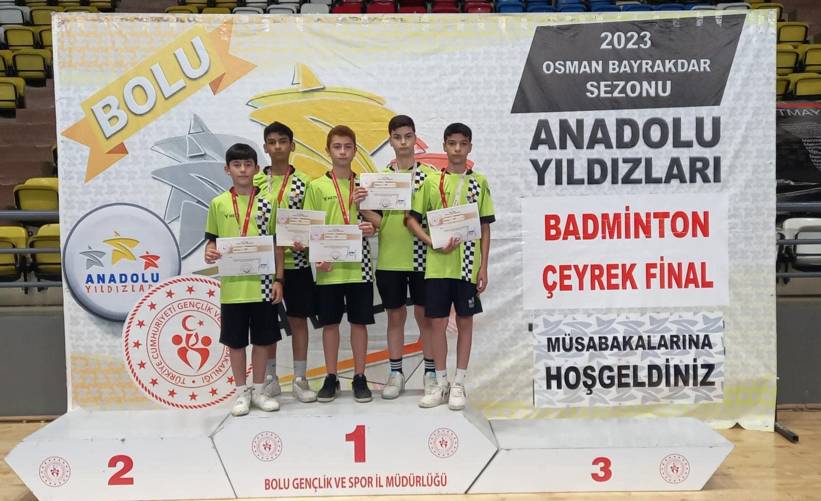 Giresun Badminton İl Takımı Yarı Finallerde