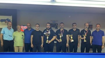 Bulancak’ta Karadeniz Bölgesi 3 Bant Bilardo Şampiyonası Düzenlendi