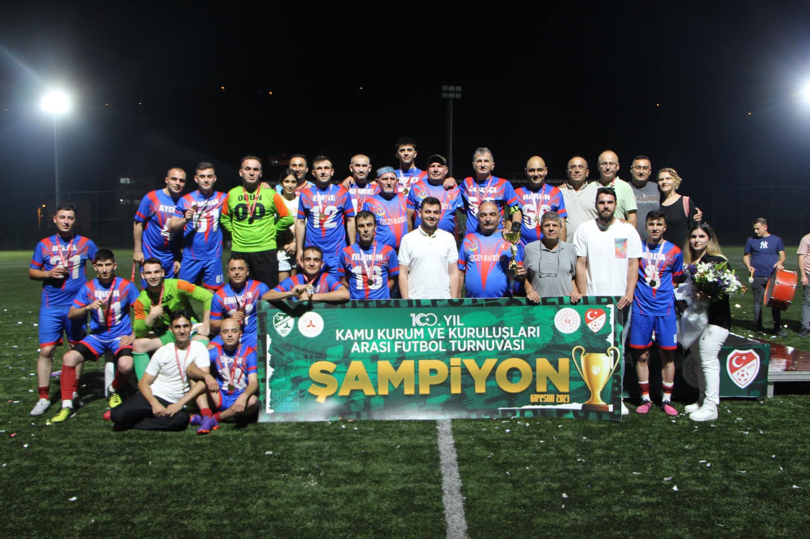100.Yıl Kamu Kurum ve Kuruluşlar arası Futbol Turnuvasında Jandarma A Şampiyon Oldu