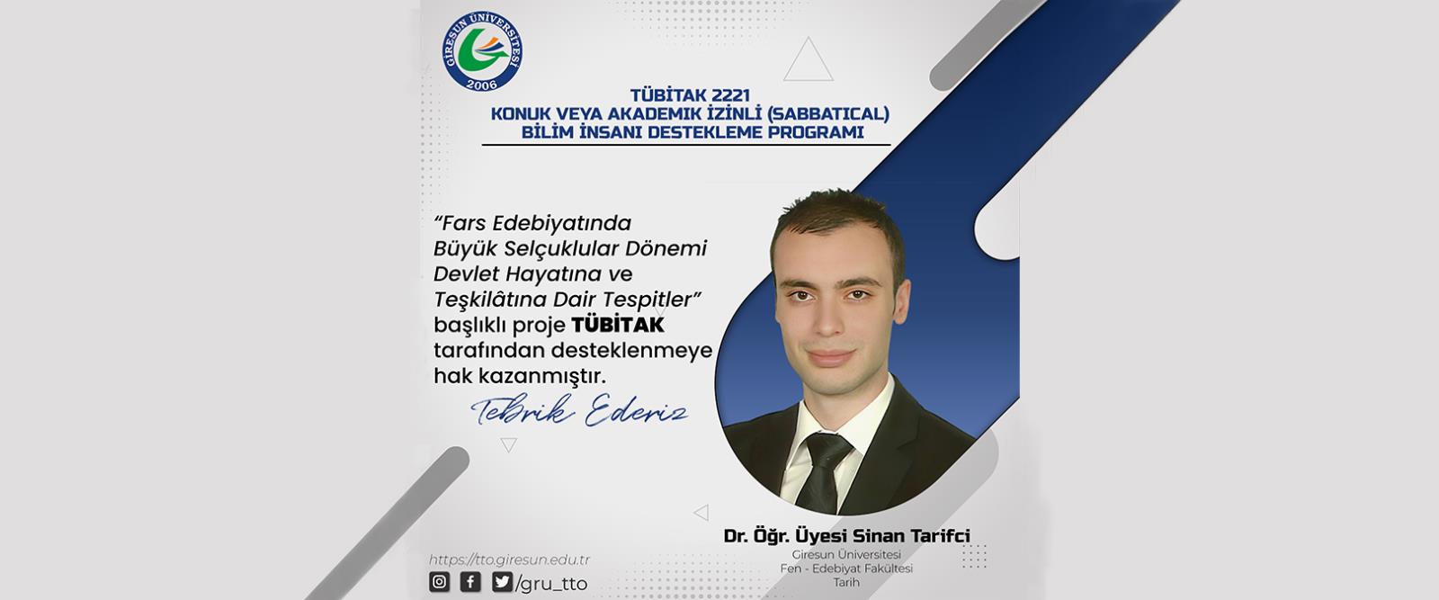 GRÜ-TTO’nun Teknik Destek Sağladığı Projeye TÜBİTAK’tan Destek