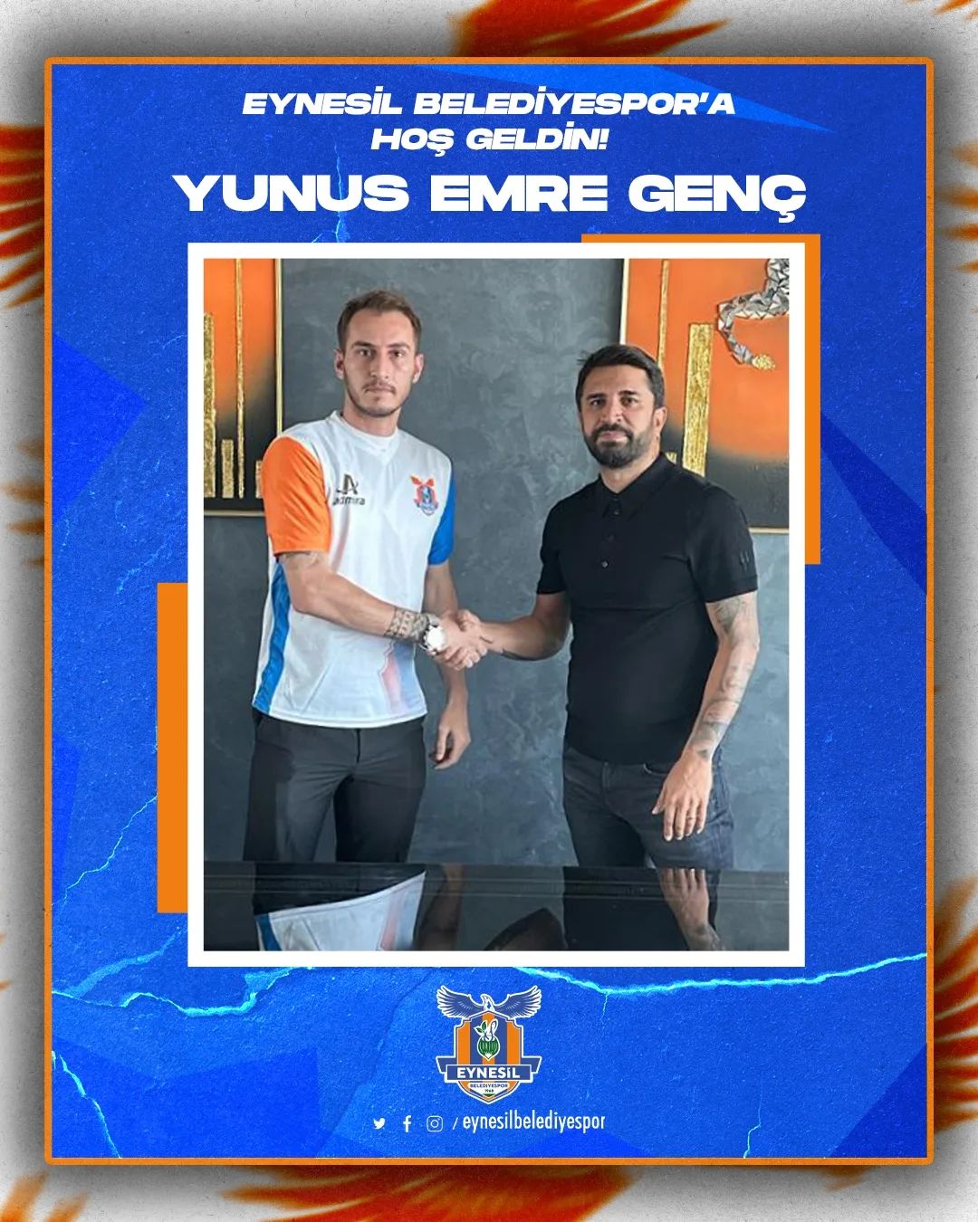 Eynesil Belediyespor Yunus Emre Genç’i Renklerine Bağladı