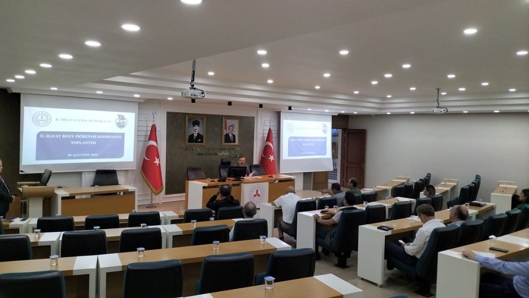 İl Hayat Boyu Öğrenme Komisyonu Toplantısı Yapıldı
