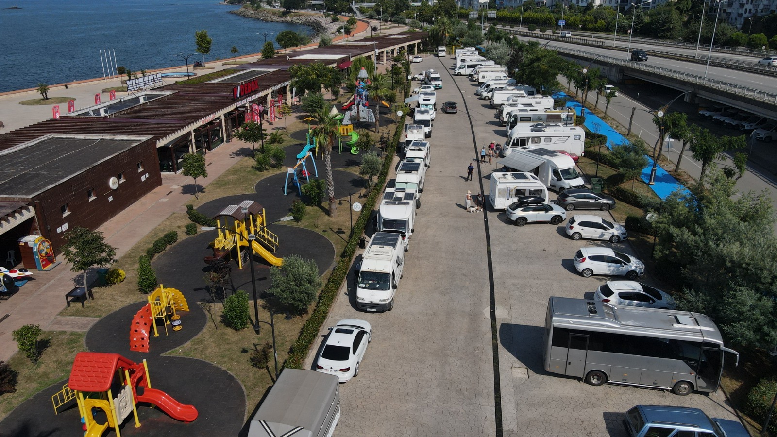 Karavan Tutkunlarının Uğrak Yeri Giresun Oldu
