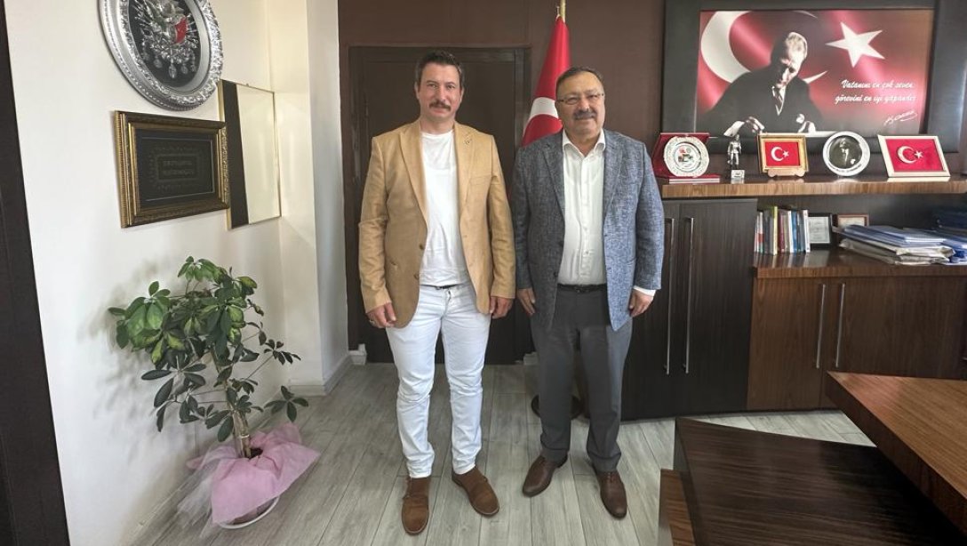 Milletvekili Ertuğrul Gazi Konal’ın Müdür Tosunoğlu’nu Ziyareti