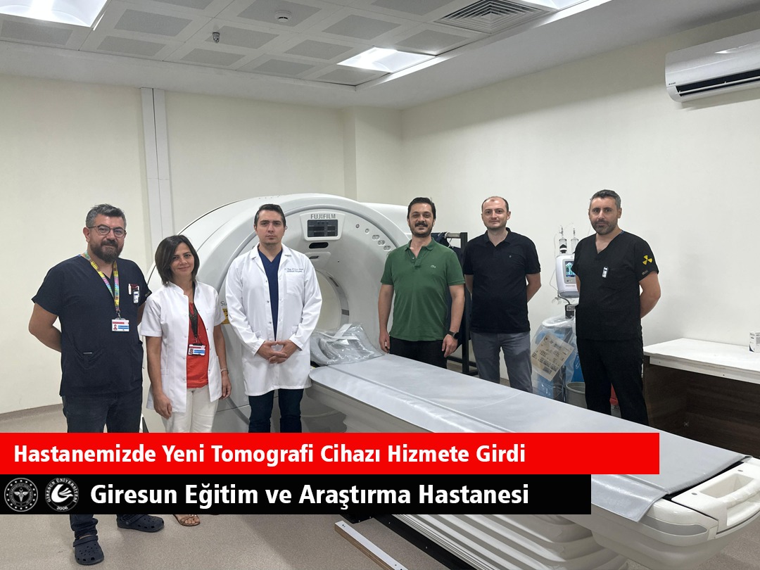 Eğitim ve Araştırma Hastanesi’nde Yeni Tomografi Cihazı Hizmete Girdi