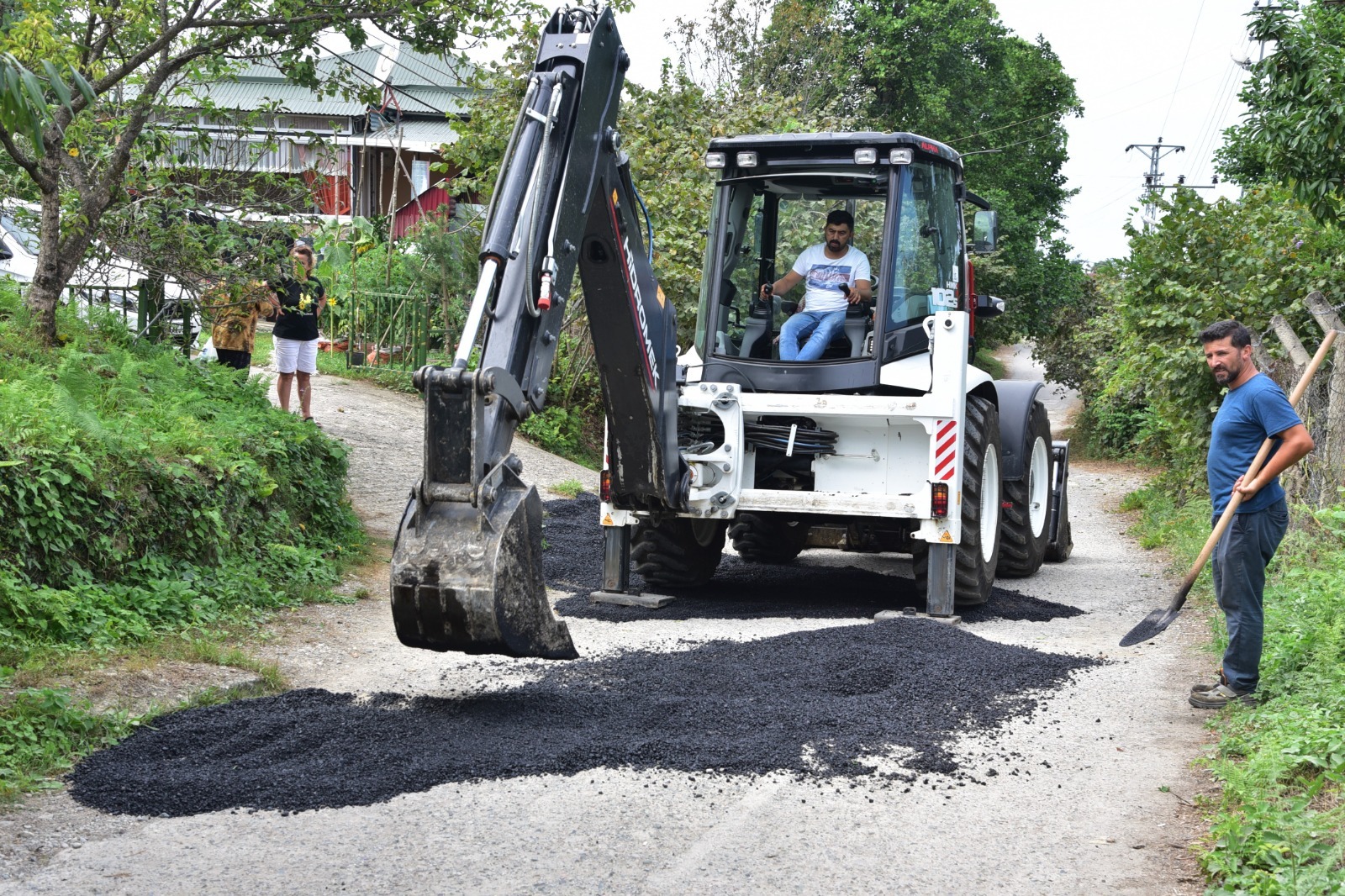 Giresun Belediyesi Üstyapı Çalışmalarında Hız Kesmiyor