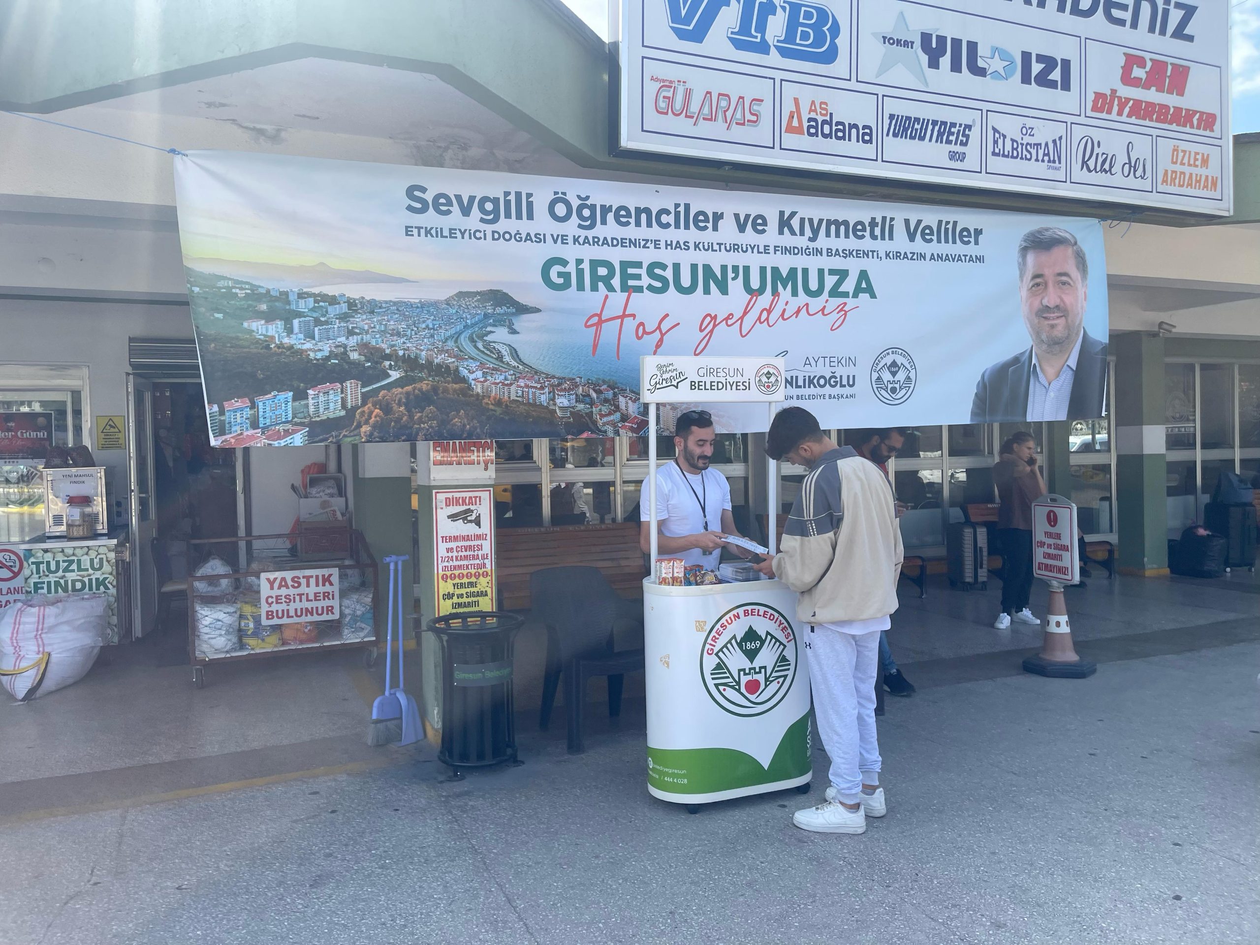 Giresun Belediyesi’nden Üniversite Öğrencilerine Sıcak Karşılama