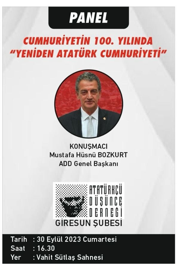 ADD Başkanı Bozkurt, Giresun’a geliyor