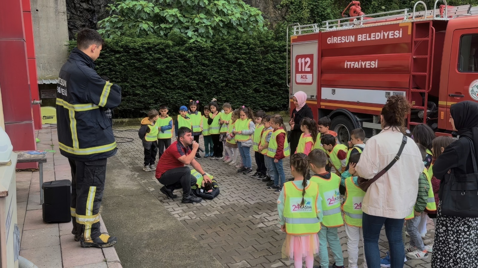 Giresun Belediyesi İtfaiyesi, Hızlı Çözüm İçin Hizmet Kalitesini Artırıyor