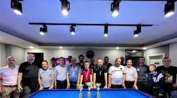 3 Bant 2.Etap Bilardo İl Birinciliği Coşkusu Yaşandı