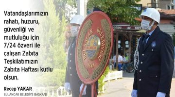 Başkan Yakar’dan Zabıta Haftası Mesajı