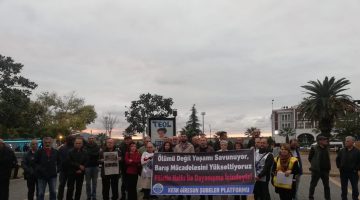 “Soykırıma dur diyelim, içeride ve dışarıda barış mücadelesini yükseltelim!”