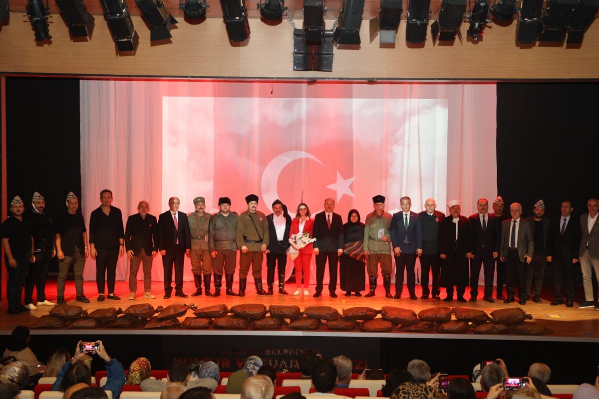 Giresun’da Gaziler ve Gazi Yakınlarından Unutulmaz Tiyatro Gösterisi