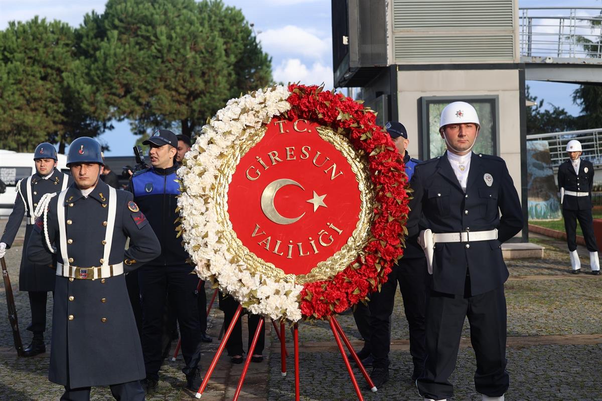 Mustafa Kemal Atatürk, Giresun’da Saygı ve Özlemle Anıldı
