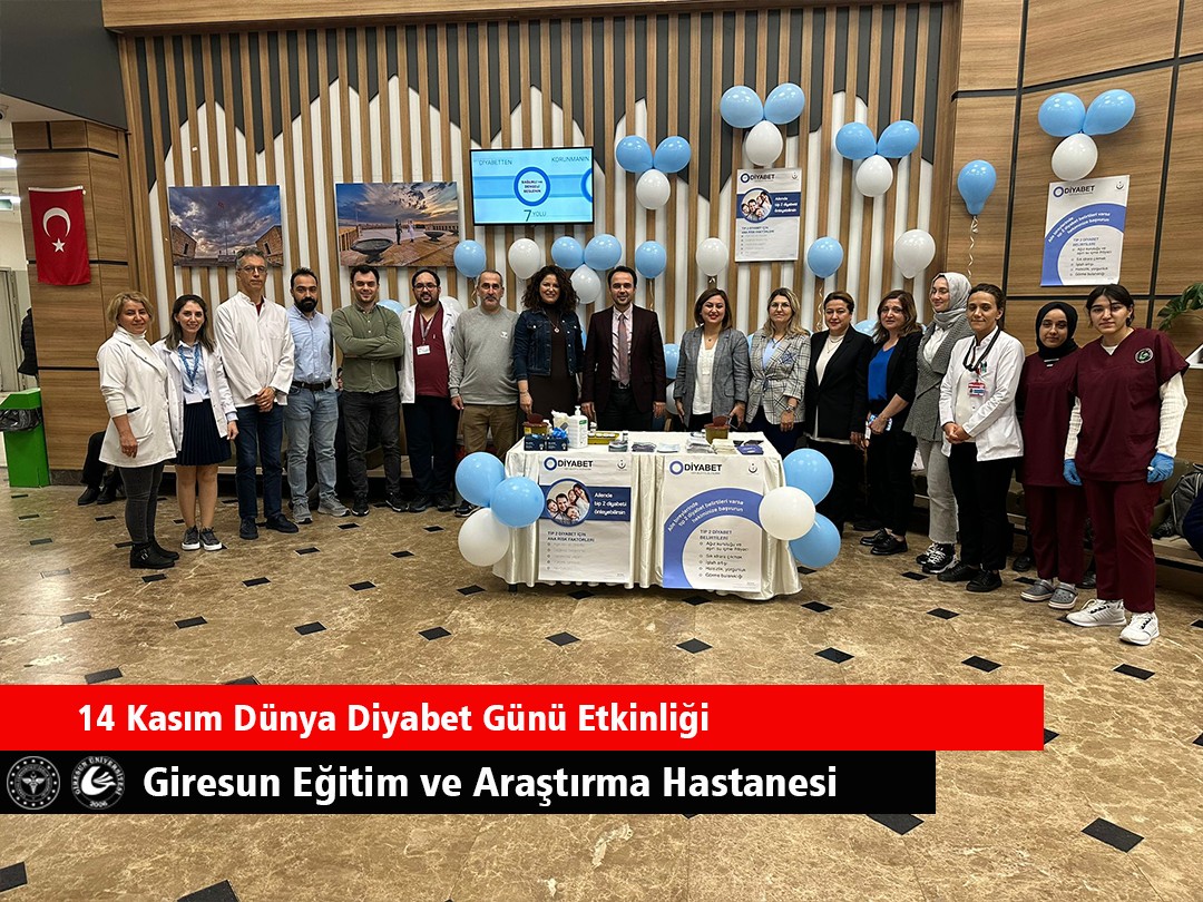 Eğitim ve Araştırma Hastanesi’nde Diyabet Hastalığına Dikkat Çekildi