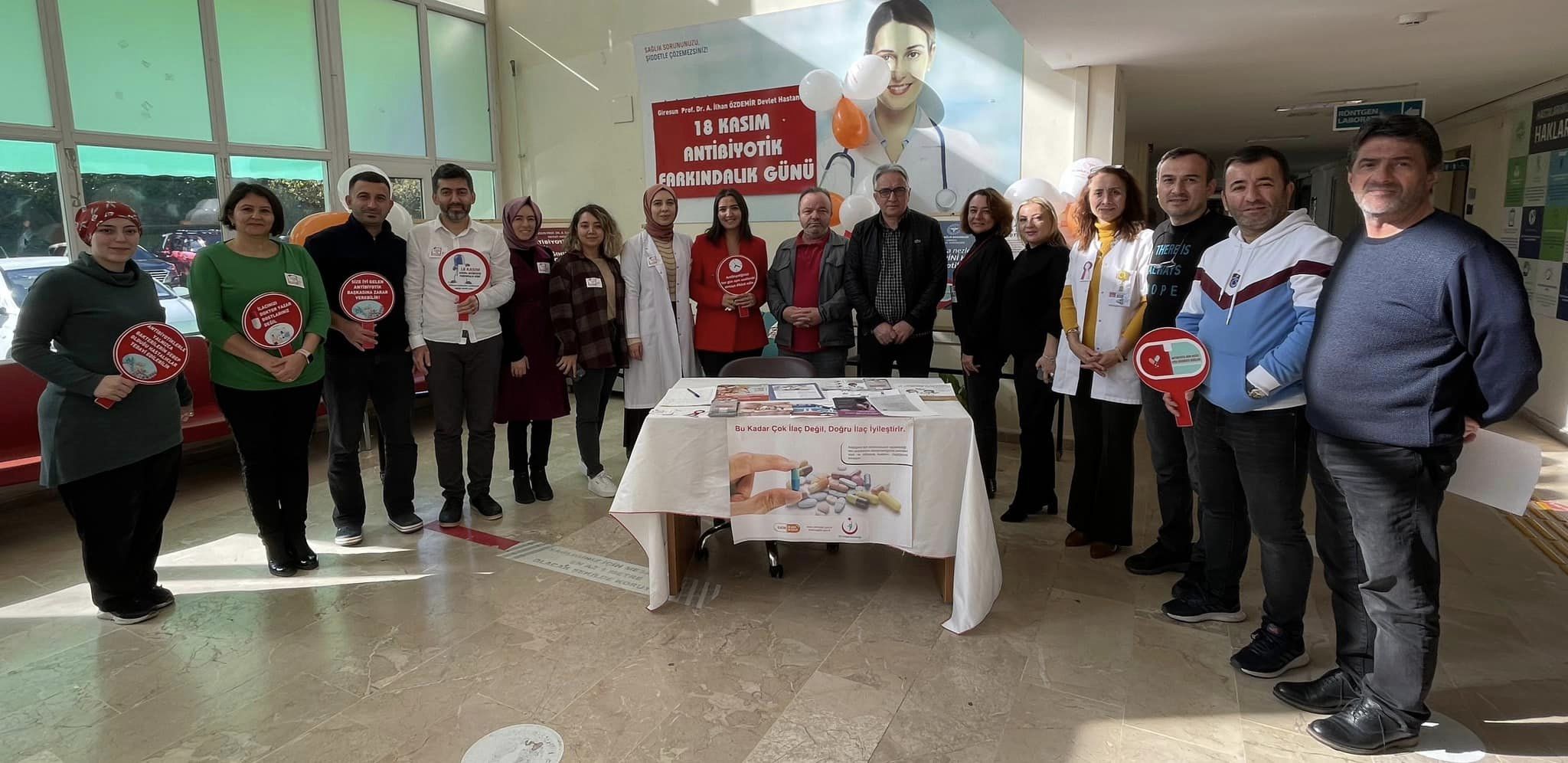 18 Kasım Antibiyotik Farkındalık Günü Etkinliği Düzenlendi