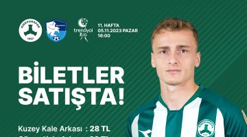 Erzurumspor Maçının Biletleri Satışta