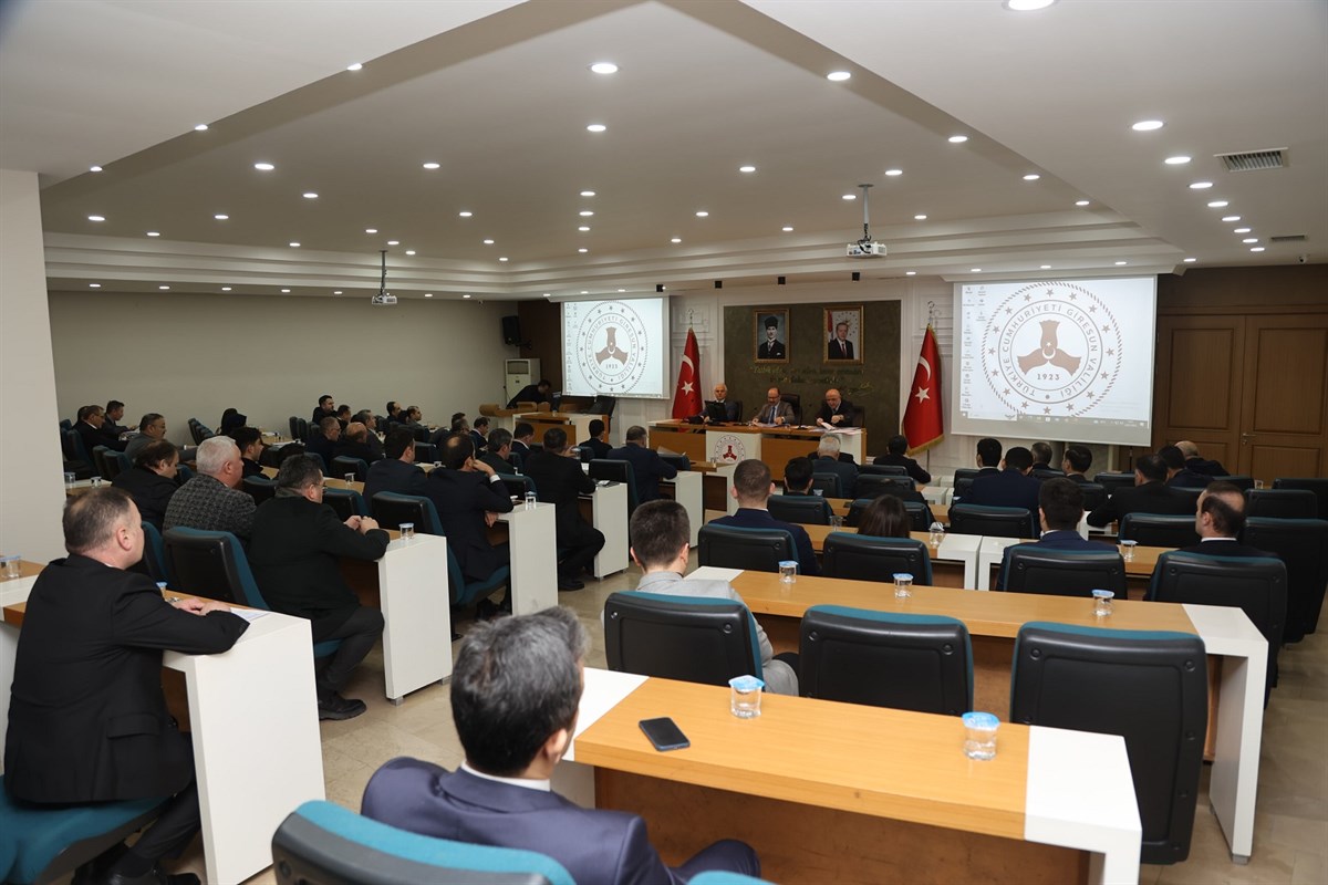 2024 YILI I. İL KOORDİNASYON KURULU TOPLANTISI YAPILDI