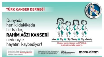 RAHİM AĞZI KANSERİNİ DÜZENLİ TARAMALAR VE HPV AŞISI İLE ÖNLEMEK MÜMKÜN