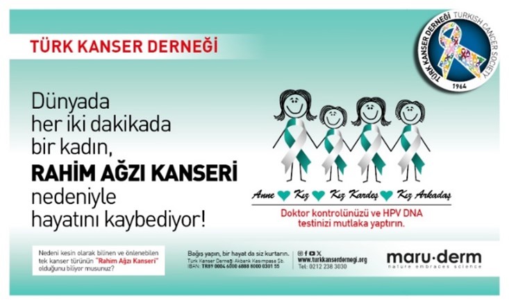 RAHİM AĞZI KANSERİNİ DÜZENLİ TARAMALAR VE HPV AŞISI İLE ÖNLEMEK MÜMKÜN