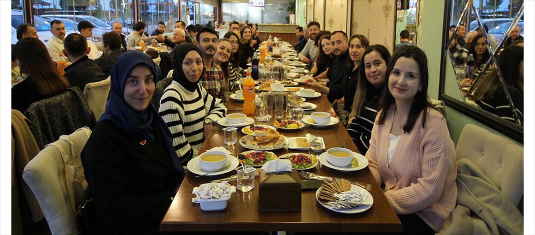 GİRESUN BAROSU BULANCAKTA BULUNAN MESLEKTAŞLARI İLE İFTAR YEMEĞİNDE BİRARAYA GELDİ