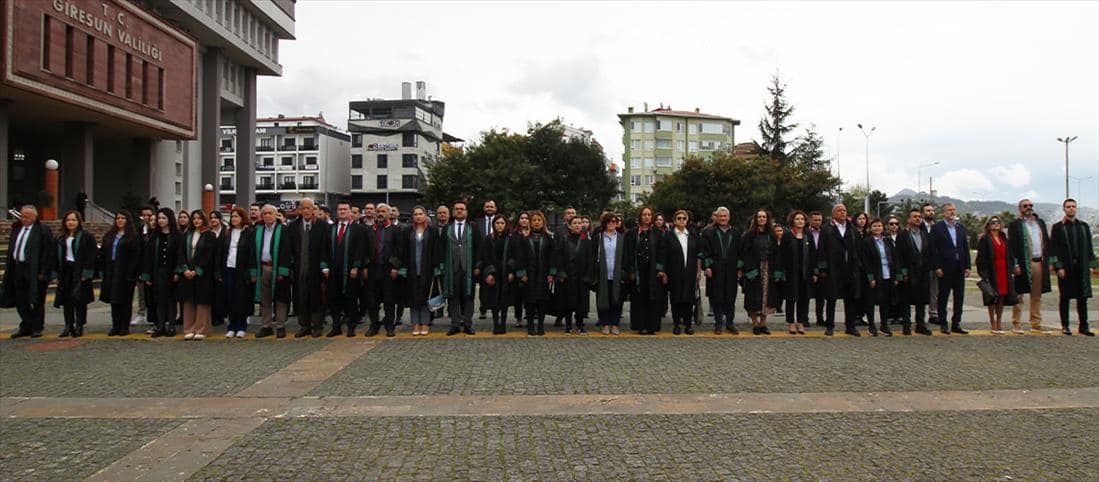 5 Nisan Avukatlar Günü Töreni Ve Giresun Baro Başkanının Basın Açıklaması