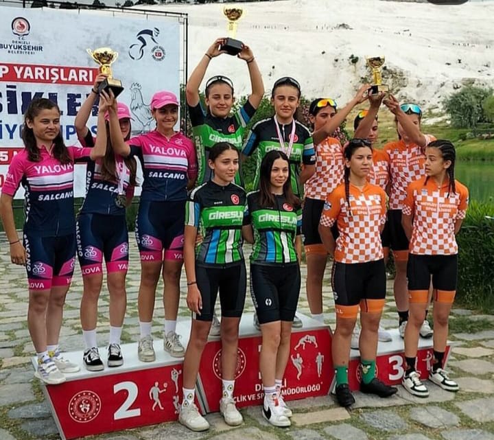 Giresunlu Bisikletçiler “Bisiklet Türkiye Kupası’na Damga Vurdu”