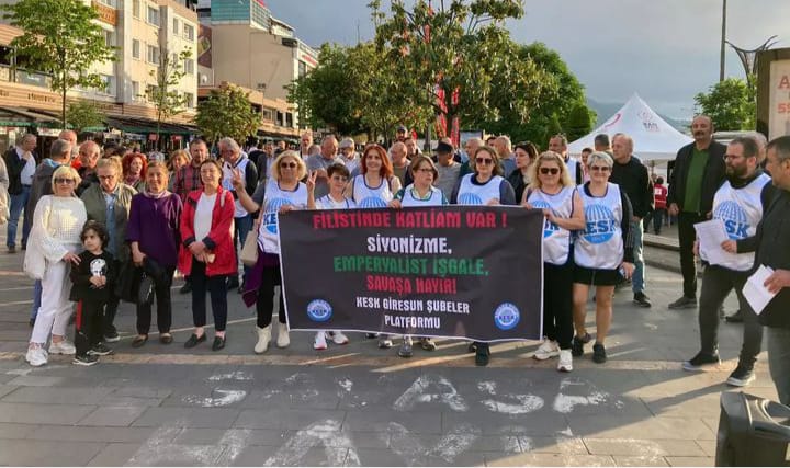 SAVAŞ VE İNSANLIK SUÇUNA KARŞI SESİMİZİ YÜKSELTELİM, MÜCADELEYİ BÜYÜTELİM