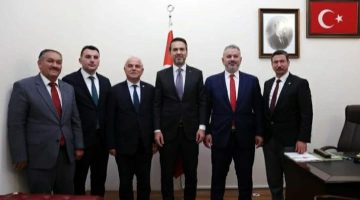 BAŞKAN KALINTAŞ ANKARA’da ZİYARETLERİNİ SÜRDÜRÜYOR