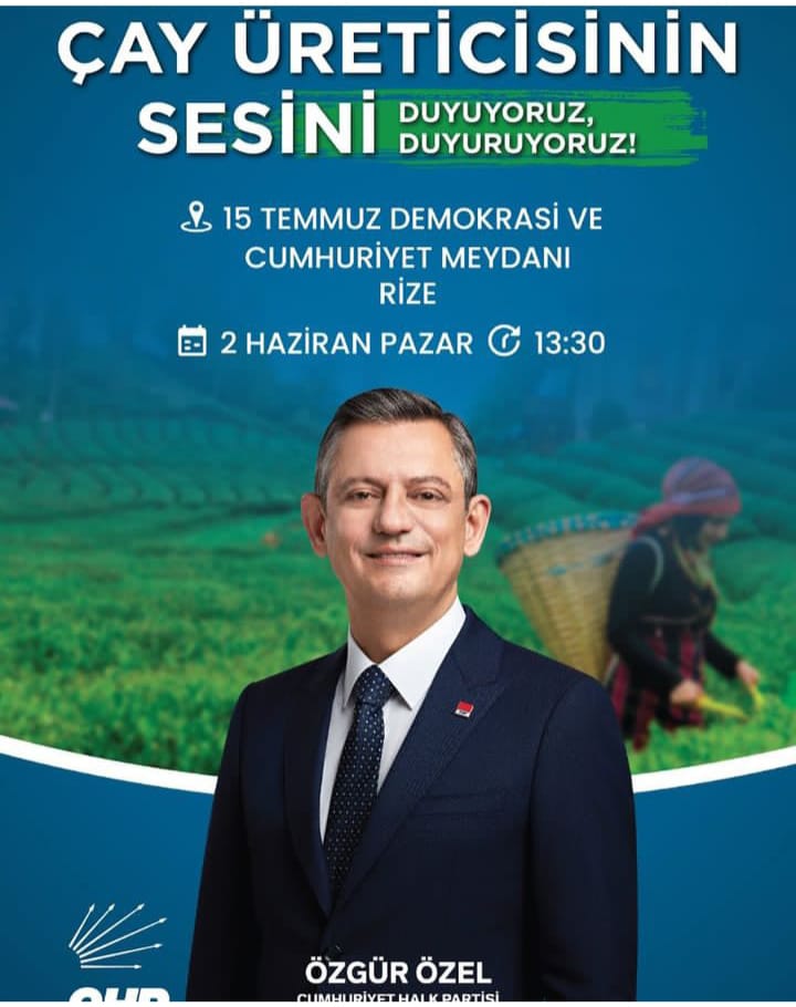 “ÇAY ÜRETİCİSİNİN EMEK VE ALIN TERİ YOK SAYILIYOR”