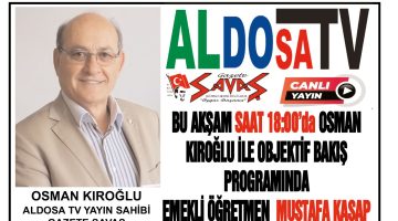 EMEKLİ ÖĞRETMEN MUSTAFA KASAP İLE SİZLERLEYİZ