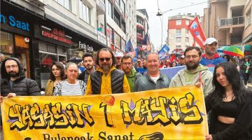 BULANCAK SANAT TİYATROSU GİRESUN 1 MAYIS YÜRÜYÜŞÜNE KATILDI